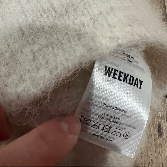 Weekday Paulina Wool Sweater Jumper - Picture 10 of 12